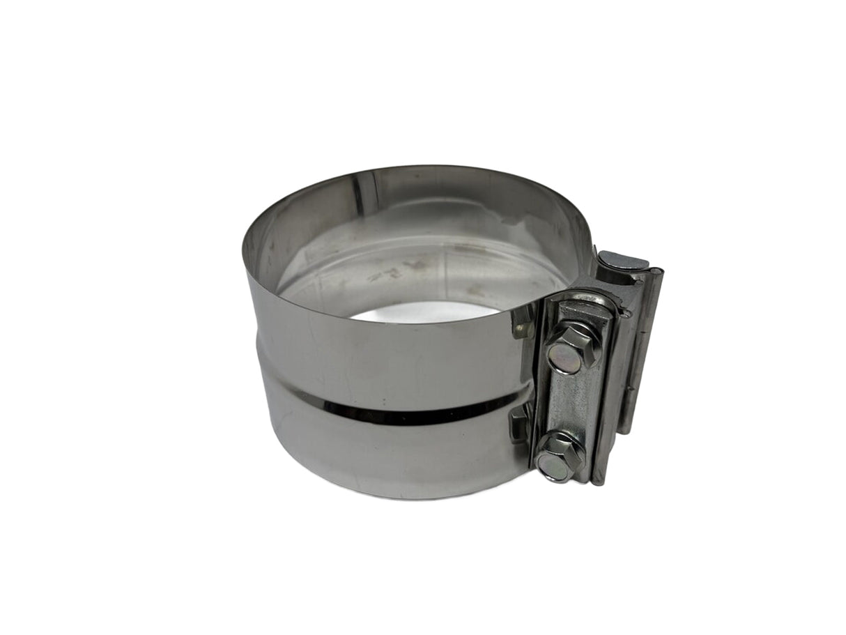 Stainless Steel Exhaust Band Clamp, Cummins, Duramax, Powerstroke ZZ Diesel