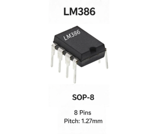 SMD IC LM358, NE555, LM386, LM339, PC817 (10Pcs.) JTAREA