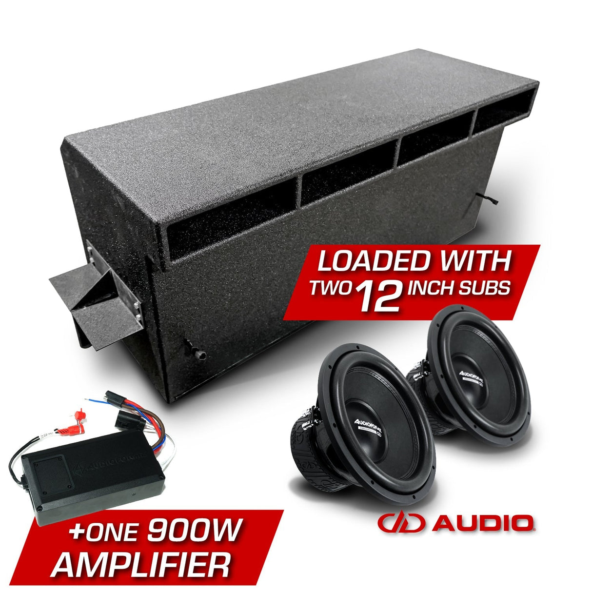Polaris Ranger Ported Bed Subwoofer Box Polaris