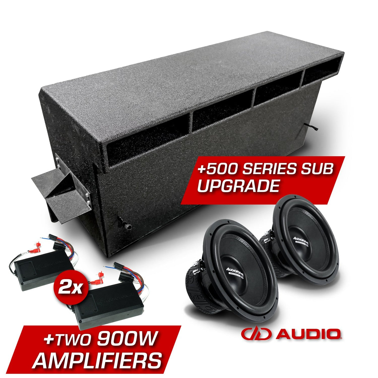 Polaris Ranger Ported Bed Subwoofer Box Polaris