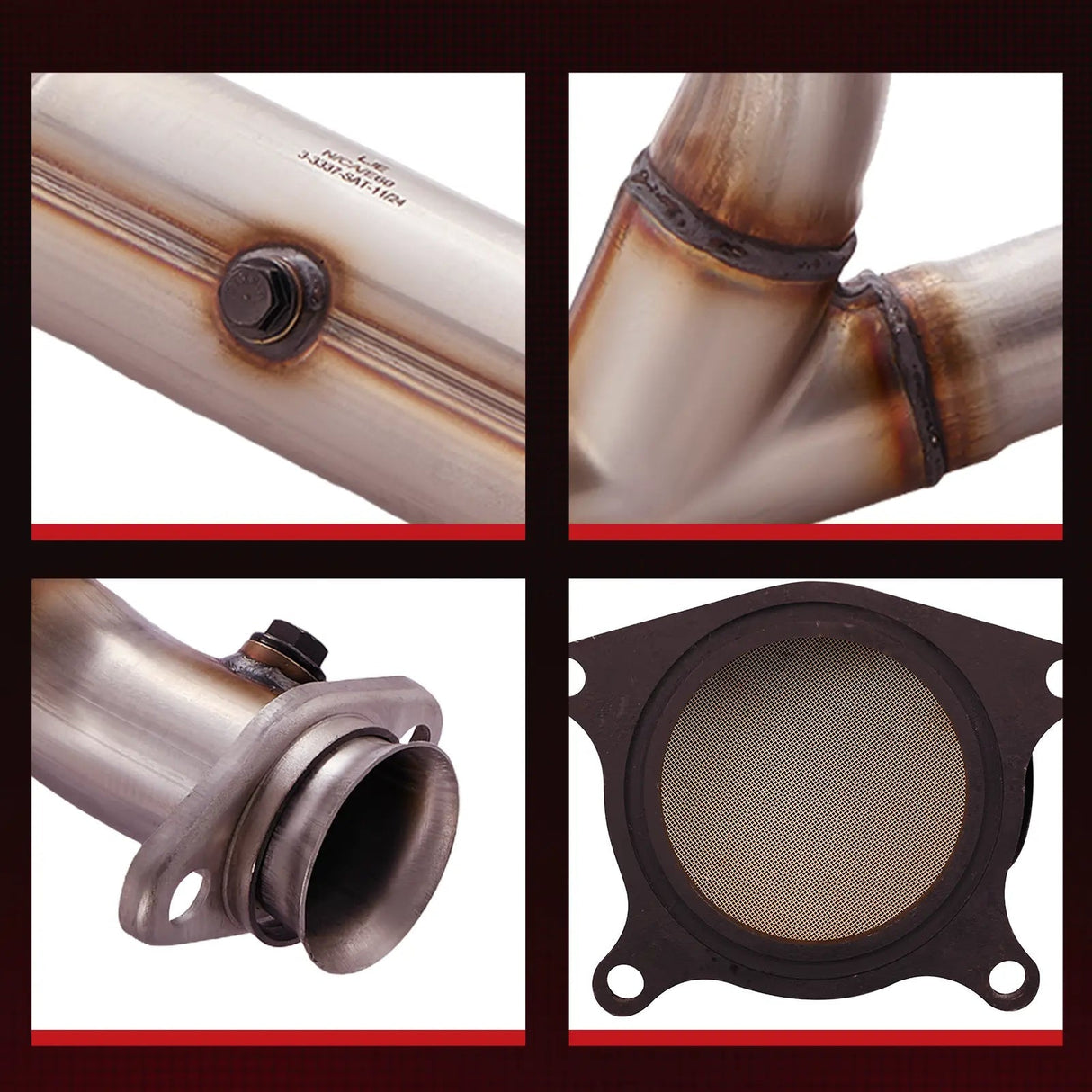 Left & Right Catalytic Converter For 2011 - 2014 Ford F-150 V8 5.0L-Direct Fit,E.P.A. Compliant Flashark