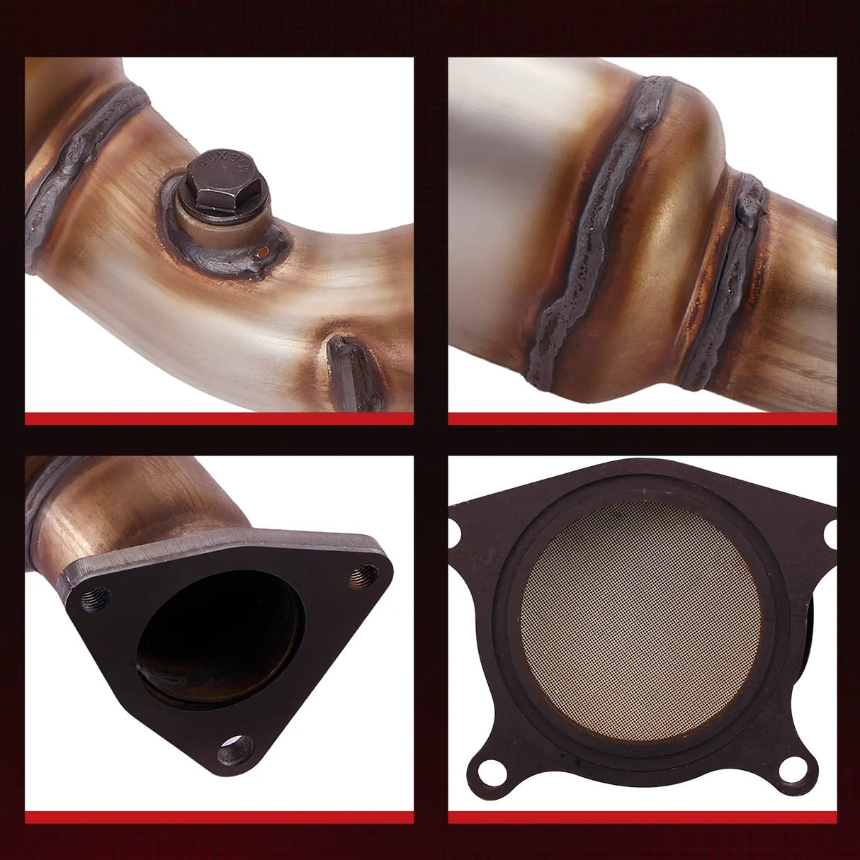 Left and Right 2-PC Catalytic Converter Kit for 2003-2008 Infiniti G35 FX35 M35 & Nissan 350Z 3.5L