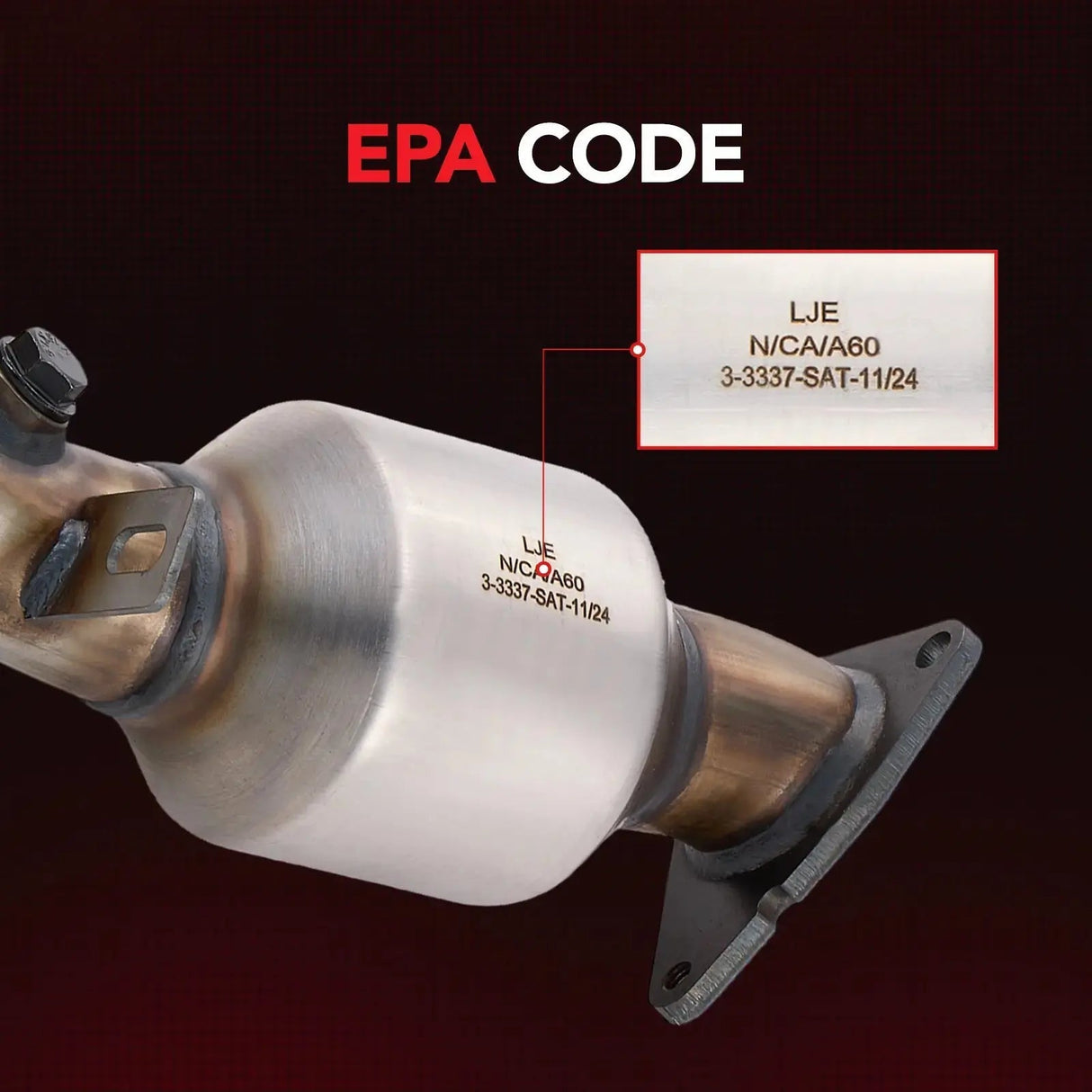 Left&Right Catalytic Converter Kit For 2007-2019 Infiniti G37, Q50, G35 - Direct Fit, E.P.A. Compliant Flashark