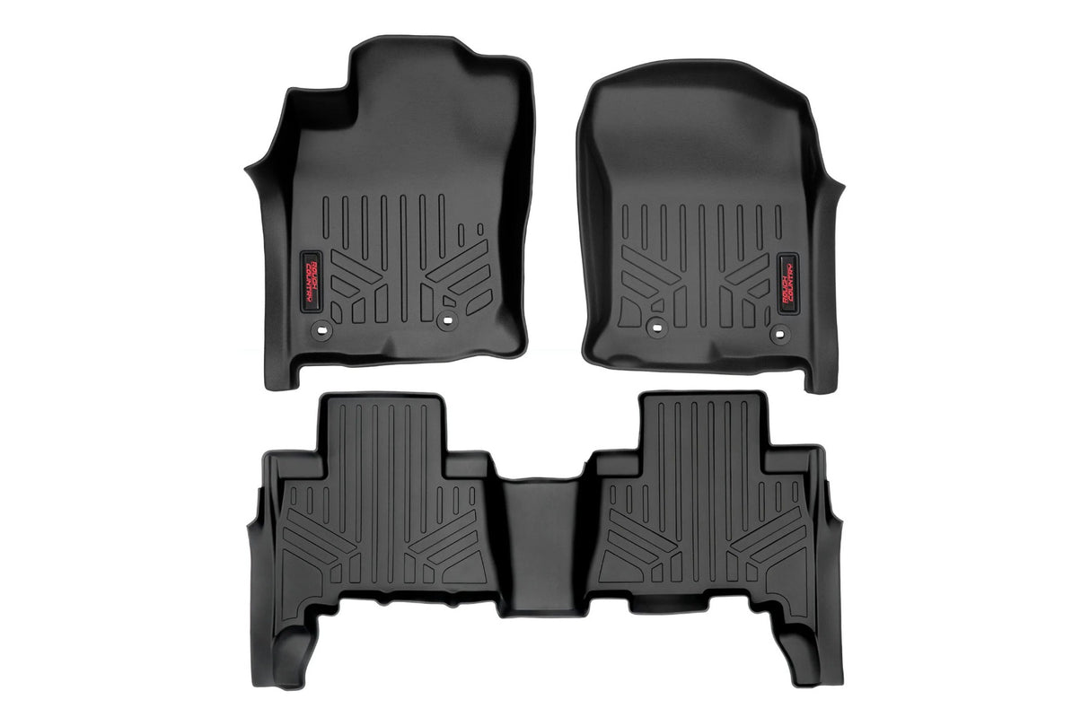 Floor Mats Front and Rear Toyota 4Runner 2WD/4WD (2013-2024) Rough Country