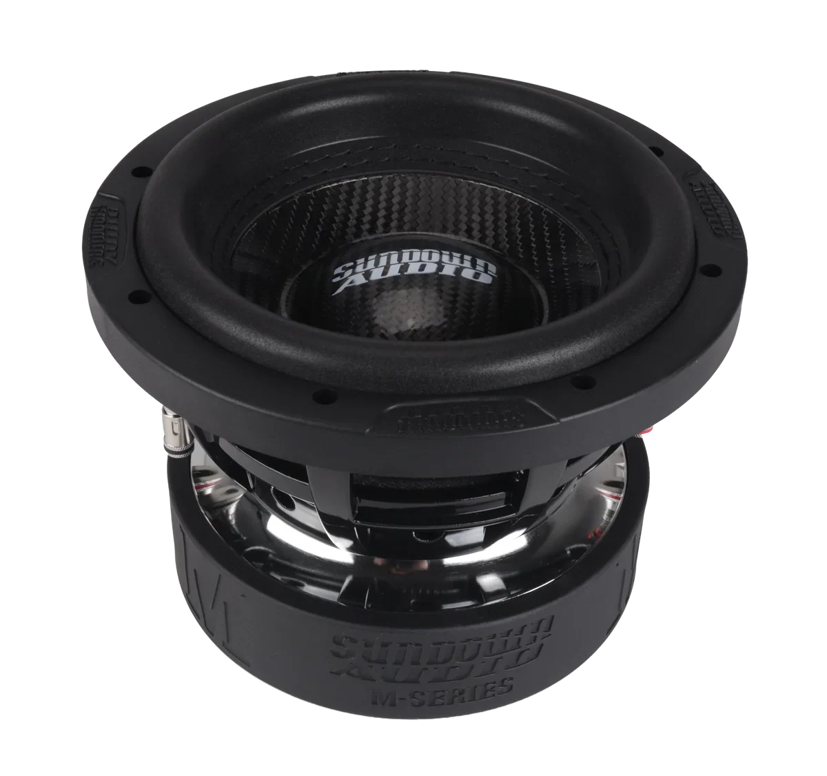 (4) Sundown M8 & Chevy Crew Cab 07-13 & 19-26 Quad 8" Subwoofer Bass Package