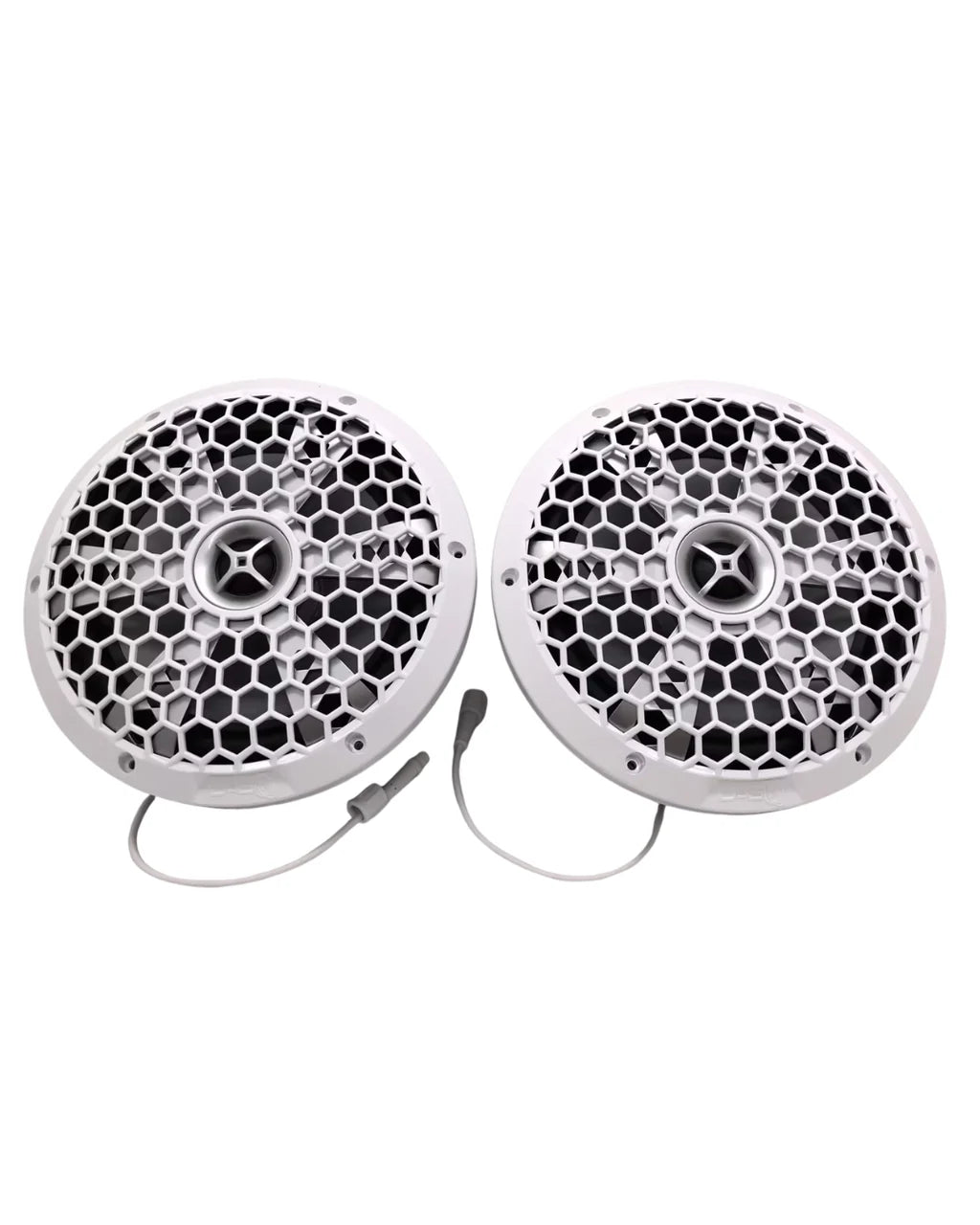 Down4Sound M3 80 | 8" 200W RMS Marine RGB LED Coaxial Speakers (Pair) Down4Sound