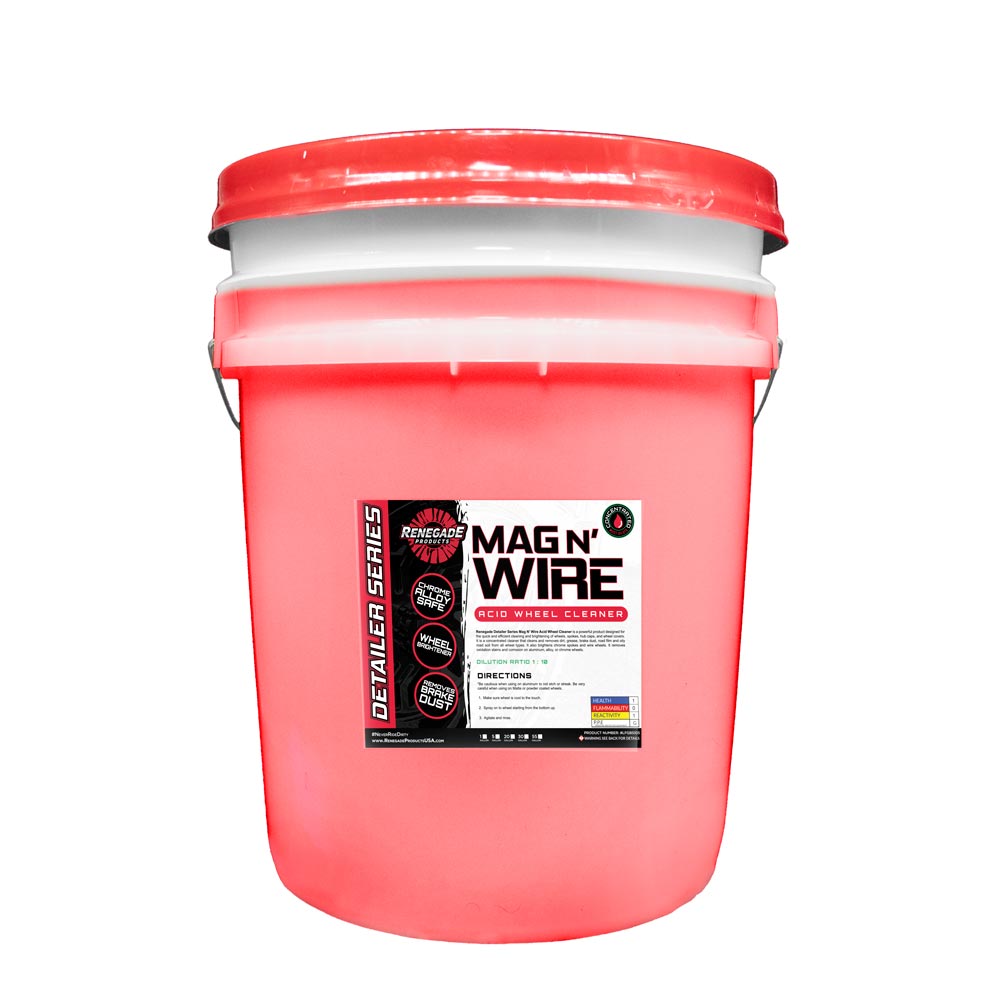 Mag N' Wire Acid Wheel Cleaner & Aluminum Brightener