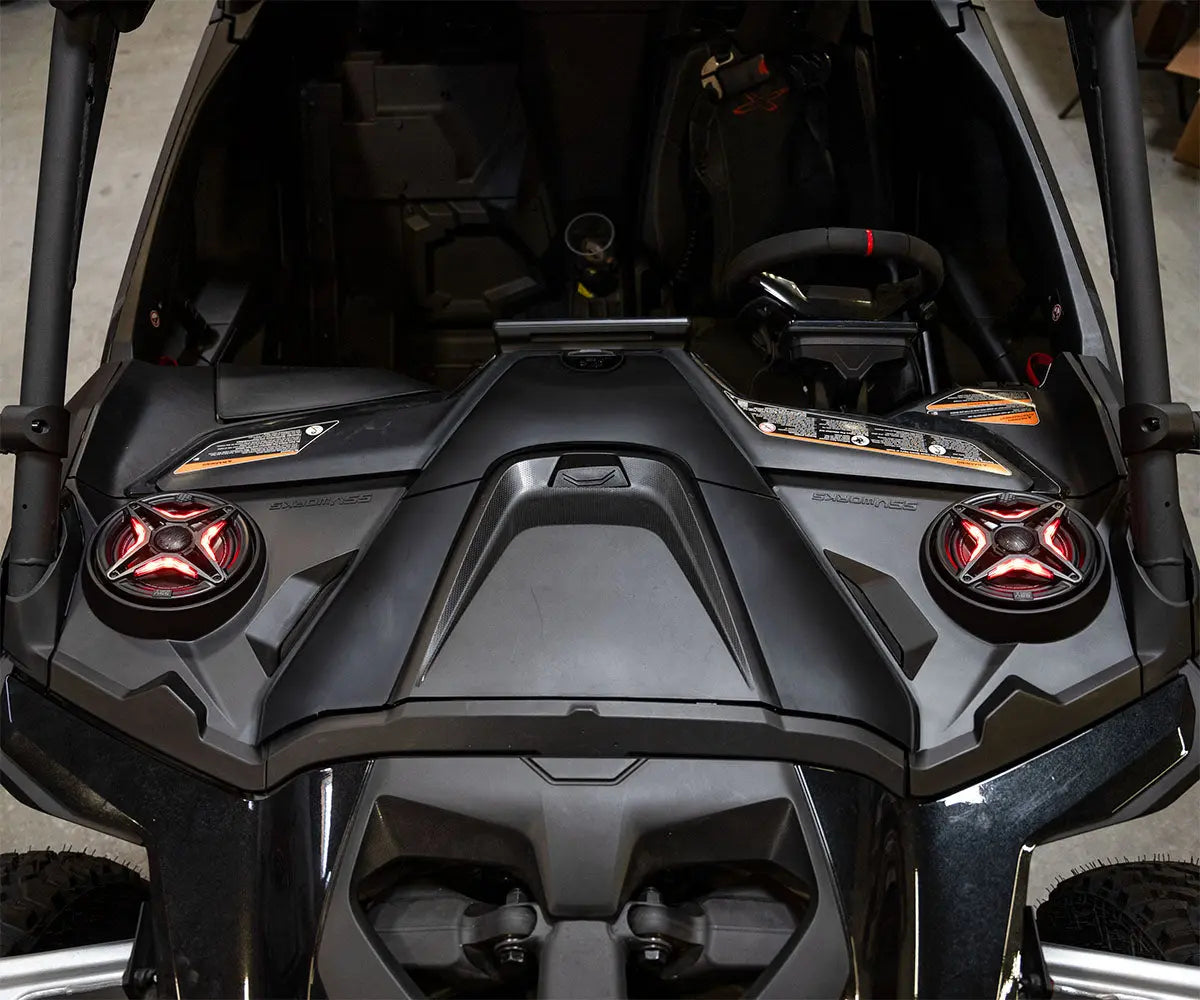 2024-2026 Can-Am® Maverick R Front-Dash 6.5" Speaker-Panels SSV Works