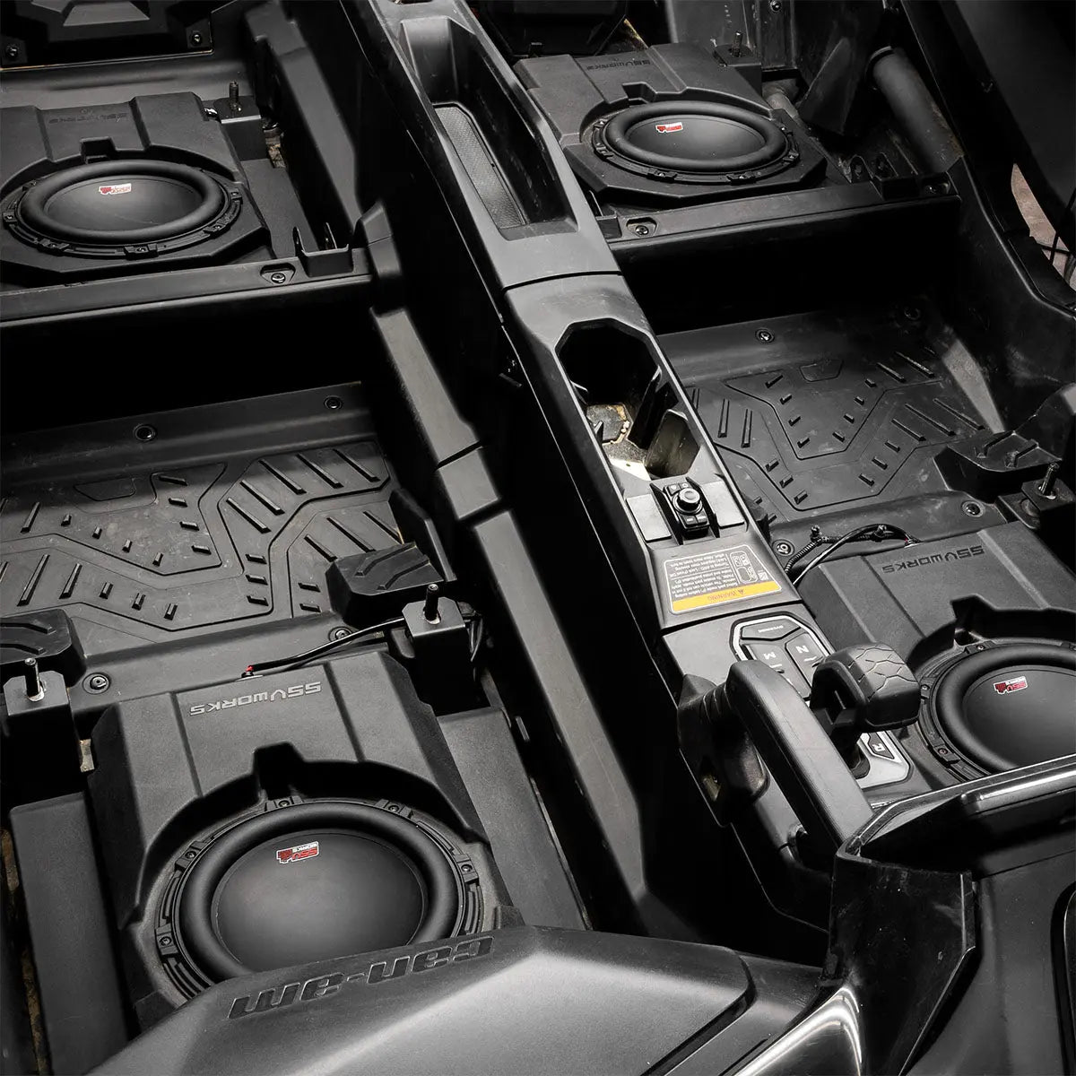 2024-2026 Can-Am® Maverick R 4-Seater Rear-Seat (LH or RH) Subwoofer Enclosure SSV Works