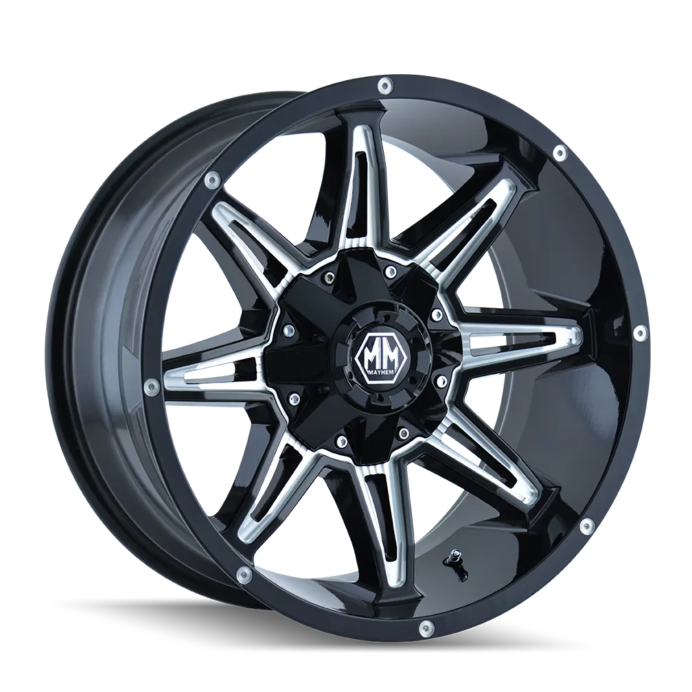 RAMPAGE (8090) GLOSS BLACK MILLED