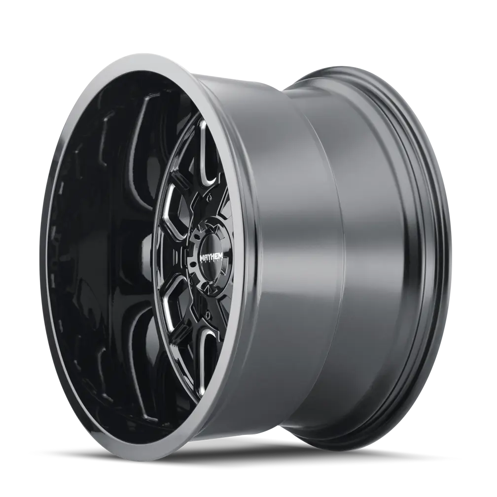 COGENT (8107) GLOSS BLACK MILLED