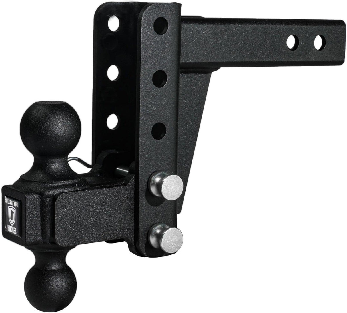 Bulletproof Medium Duty 4” Drop/Rise Hitch 2" Box Steel Shank