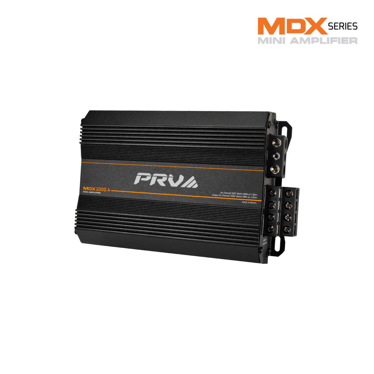 MDX2000.4 1 Ohm Mini 4 Channel Full Range Amplifier PRV