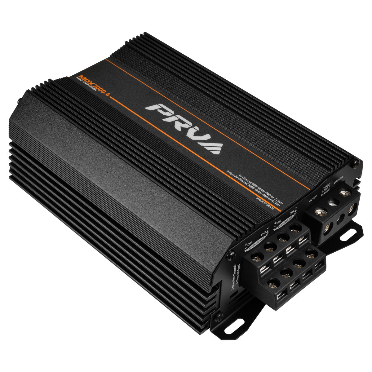 MDX2000.4 2 Ohm Mini 4 Channel Full Range Amplifier PRV