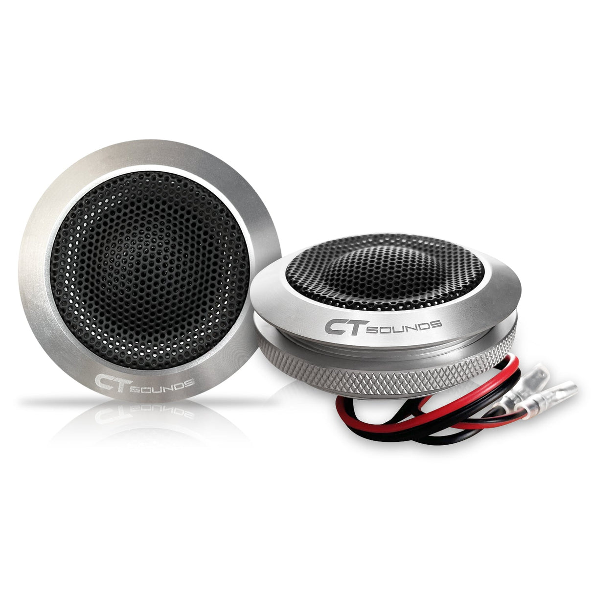 MESO-25-TWT // 1" 100 Watt Premium Silk-Dome Tweeters, Pair CT Sounds