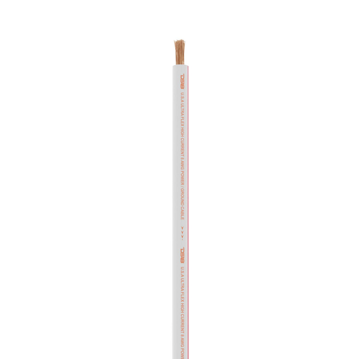 8-GA Marine Grade Tinned 100% Copper OFC Power Wire -100 Feet