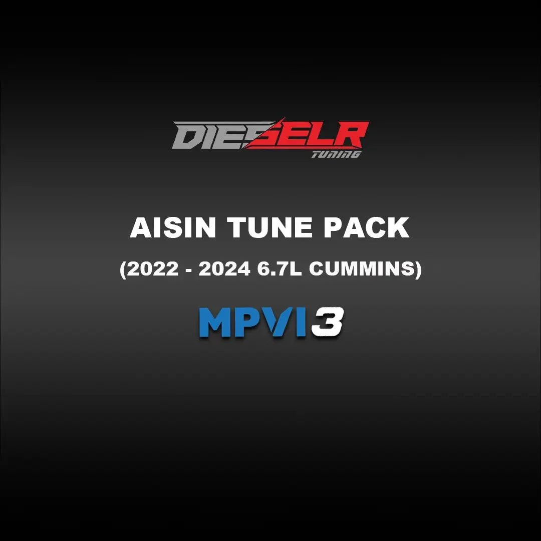 DIESELR MPVI3 Transmission Tune File (2022-2024 Cummins 6.7L *AISIN ONLY*)