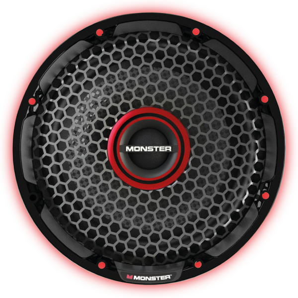 Monster MS652C 6.5″ 2-Way Coaxial Speakers (Pair) Monster Audio