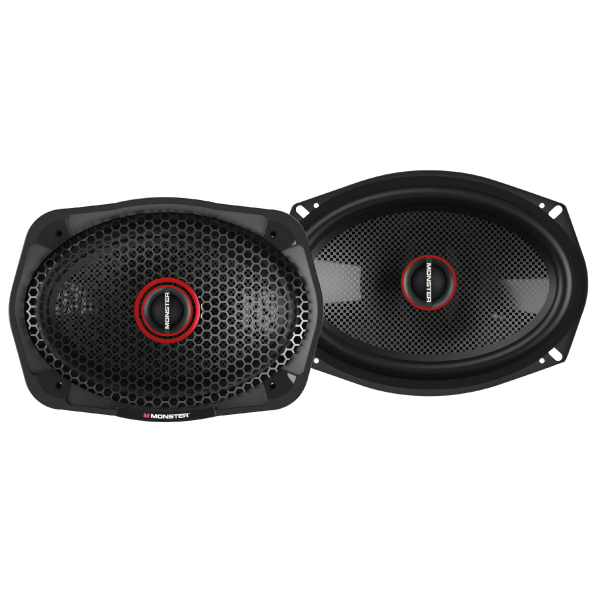 Monster MS692C 6×9″ 2-Way Coaxial Speakers (Pair) Monster Audio