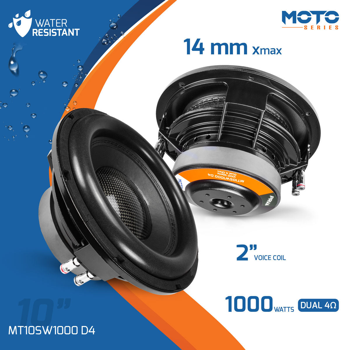 PRV MT10SW1000 D4 Subwoofer PRV Audio