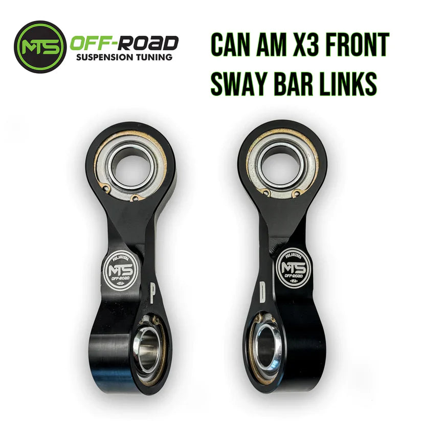 MTS OFF-ROAD CAN-AM X3 SWAY BAR END LINKS (FRONT) MTS Offroad