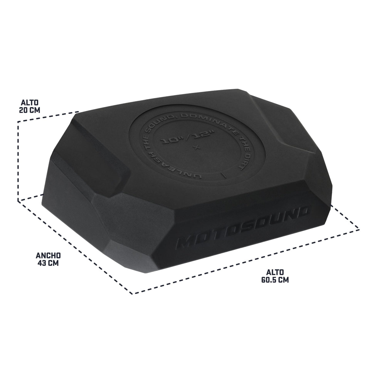MOTOSOUND Front Subwoofer Enclosure for Outlander G3
