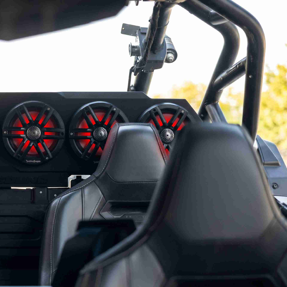 MOTOSOUND Six 6.5″ Rear Speaker Enclosure for RZR Pro