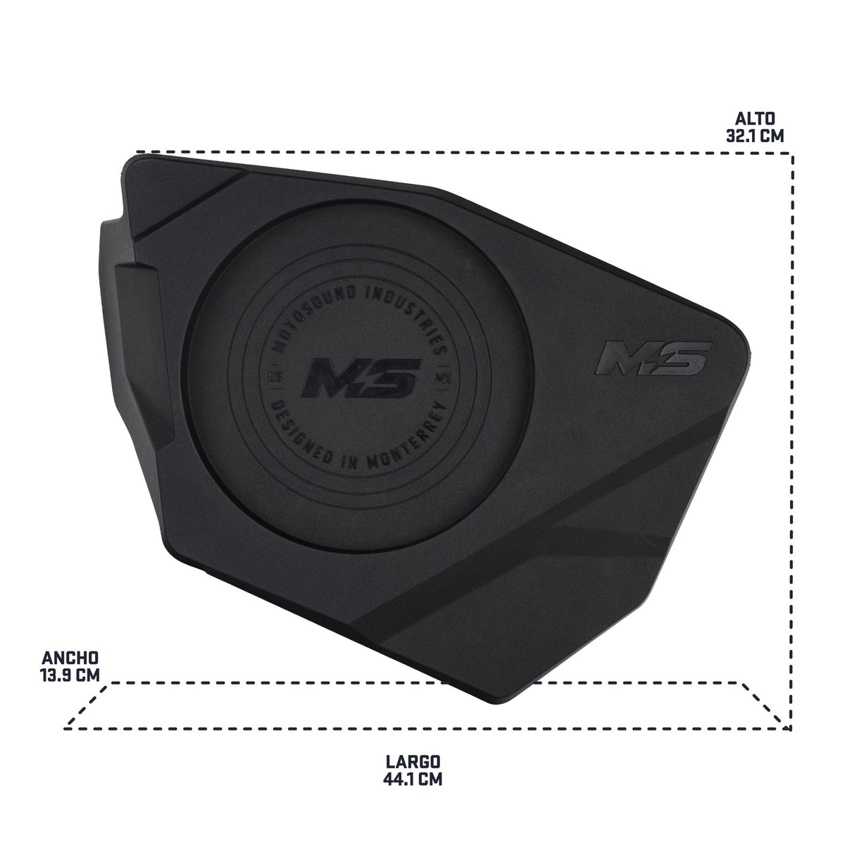 MOTOSOUND 6.5–8″ Upper Door Speaker Enclosures for Maverick R