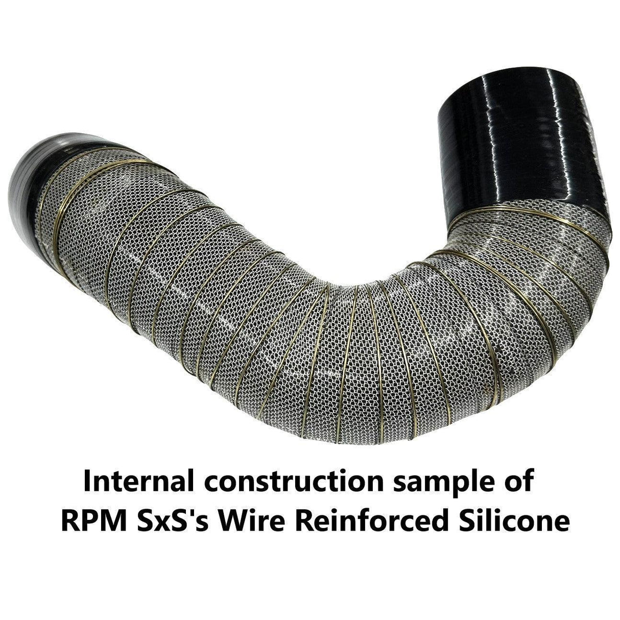 RPM Can-Am Maverick R BOV Charge Tube - 5 Ply Wire Reinforced