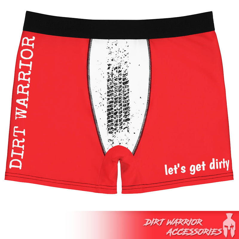 Let's Get Dirty! Dirt Warrior Accessories Men's Boxer Briefs