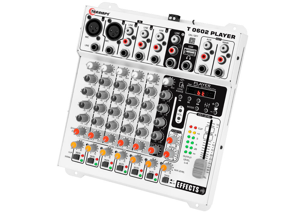 Taramps T 0602 PLAYER Audio Mixer Taramps US