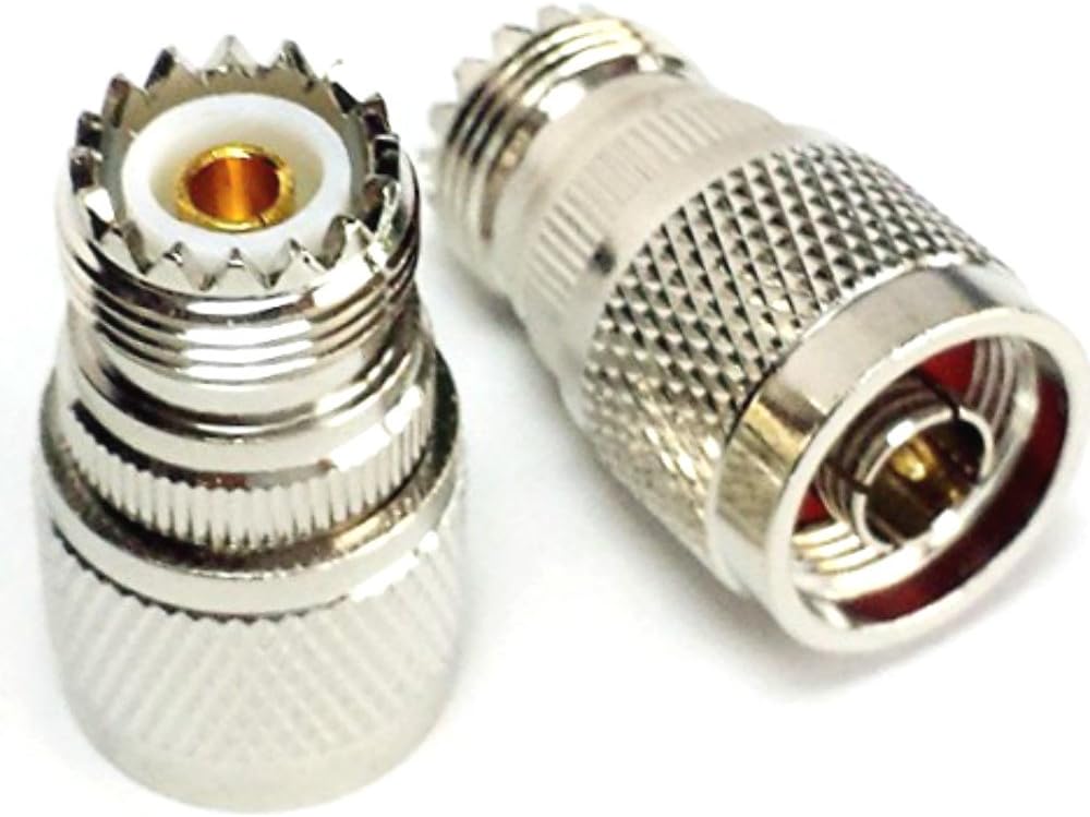 N-Type Male to UHF Female Adapter TekShack