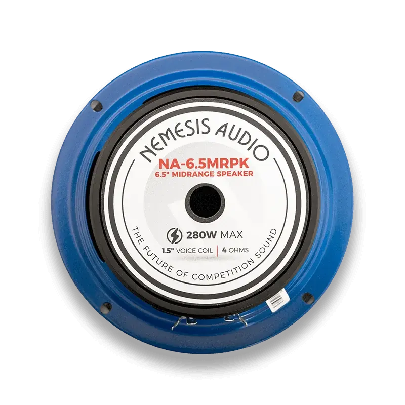 Nemesis Audio NA-6.5MRPK 6.5" Midrange Speakers & Pro Tweeters Combo