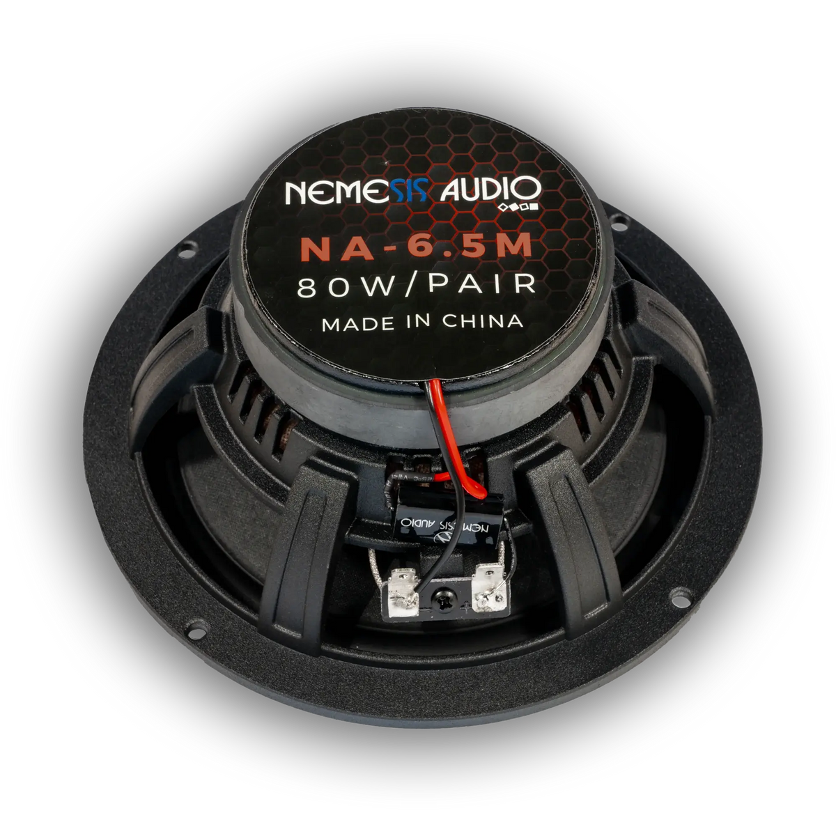 Nemesis Audio NA-6.5M 6.5" 80W RMS 2-Way Coaxial Speakers 4-Ohm (Pair)