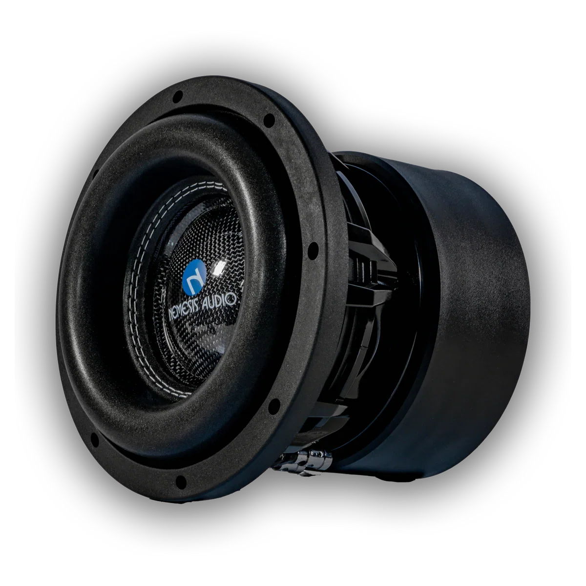 (2) Nemesis Audio NA8H v.3 8" 900W RMS & Chevy Crew Cab 07-18 Dual 8" Subwoofer Box Combo Sundown Audio