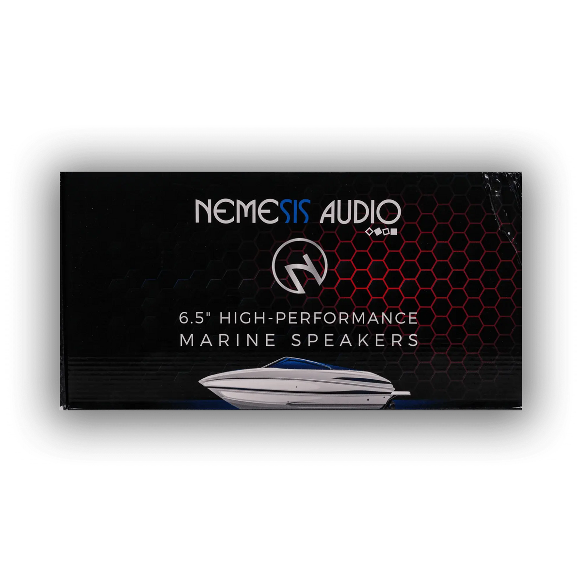 Nemesis Audio NA-M65L 6.5” Marine Coaxial Speakers w/ RGB (Pair)