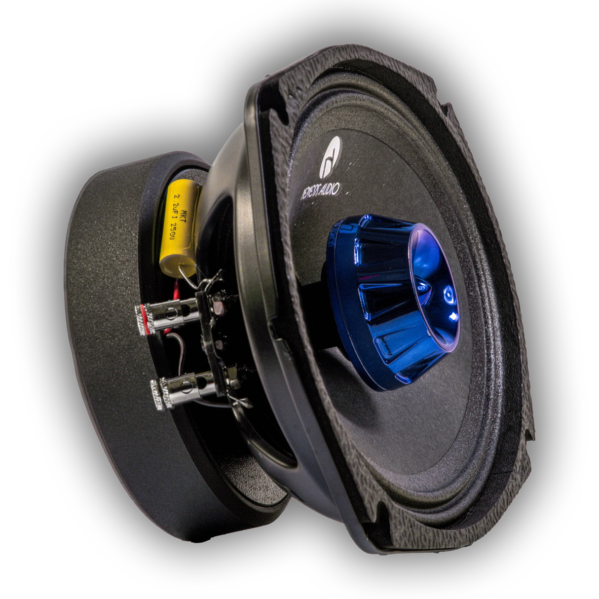 Nemesis Audio NA-PRO69 6x9" 300W RMS Midrange Speakers with Built-in Bullet Tweeter 4-Ohm (Pair) Nemesis Audio