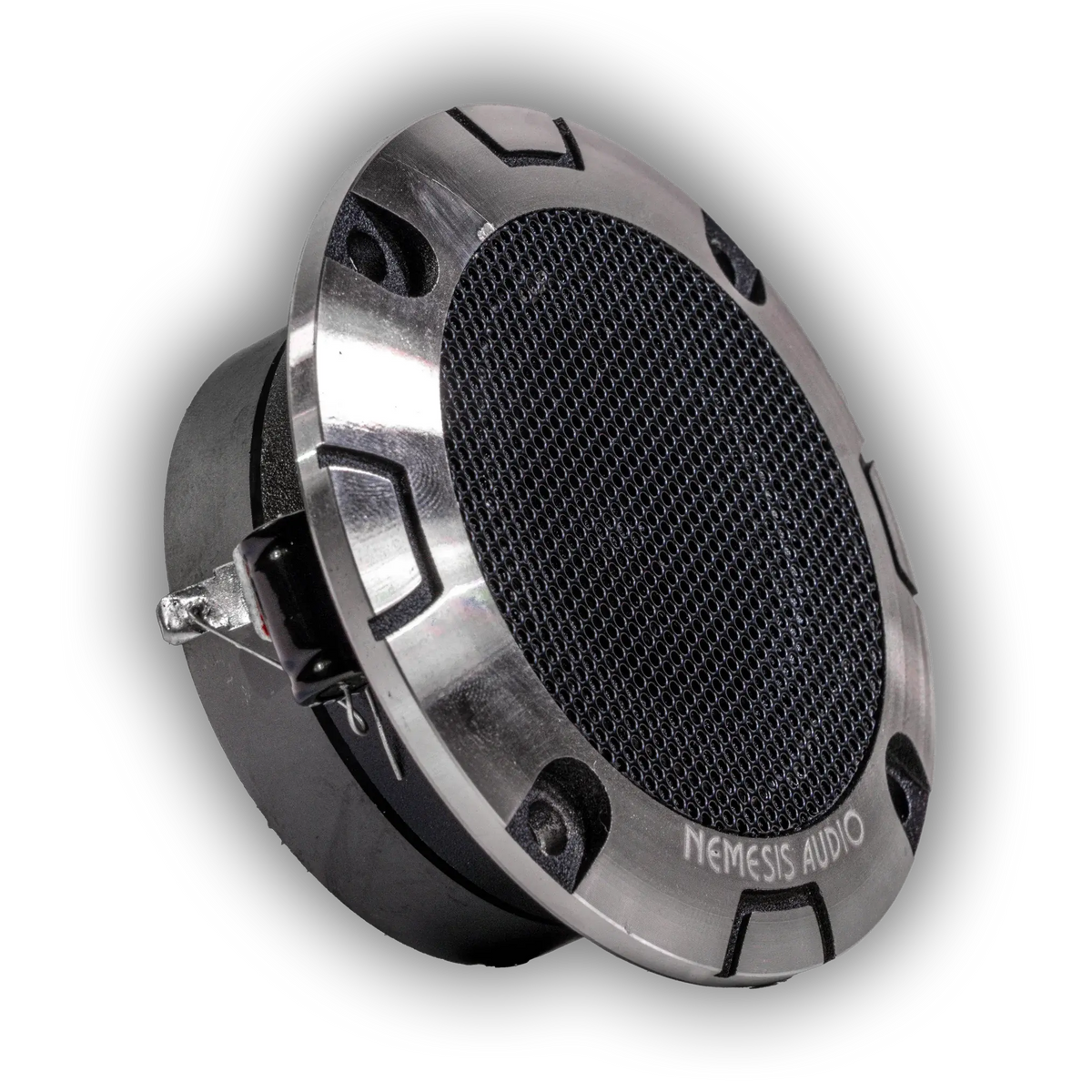 Nemesis Audio NA-TW19 3.7" 200W Pro Aluminum Super Bullet Tweeters with Capacitor Crossover (Pair)