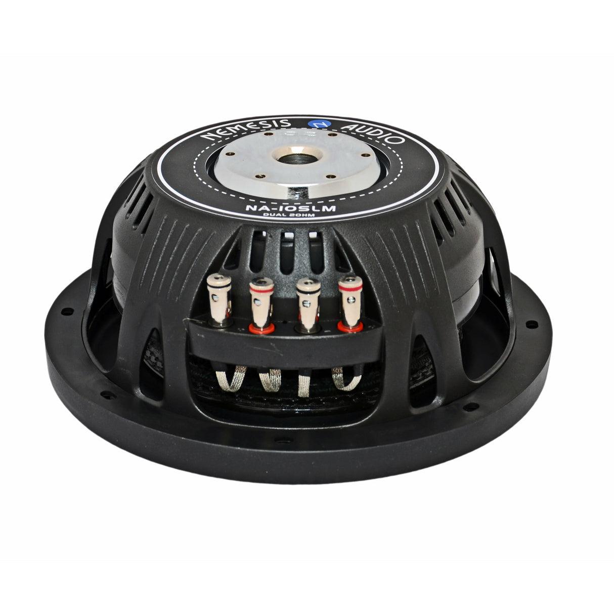 Nemesis Audio NA-10SLM v.2 10" 500W RMS Shallow Mount Subwoofer DVC 4-Ohm