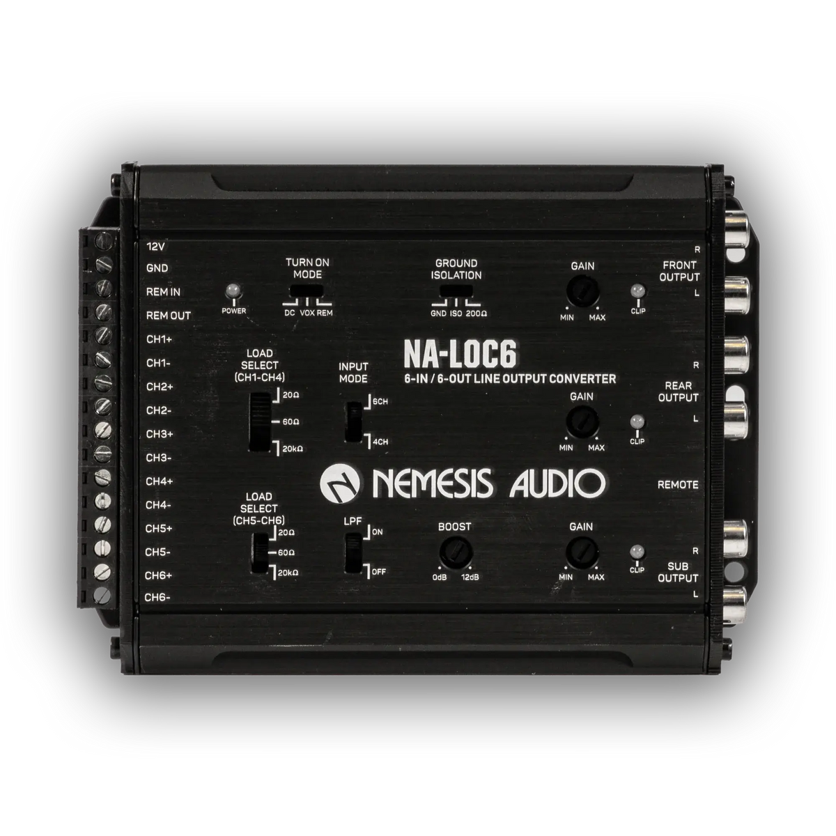Nemesis Audio NA-LOC6 6-Channel Line Output Convertor