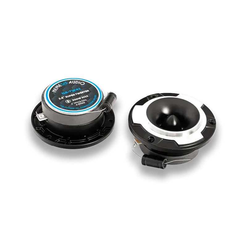 Nemesis Audio NA-TW41 3.8″ 250W RMS High-Efficiency Pro Audio Bullet Tweeter (Pair)