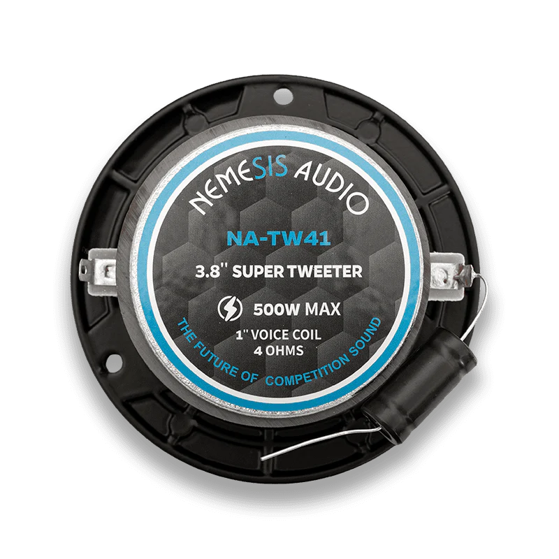 Nemesis Audio NA-TW41 3.8″ 250W RMS High-Efficiency Pro Audio Bullet Tweeter (Pair)