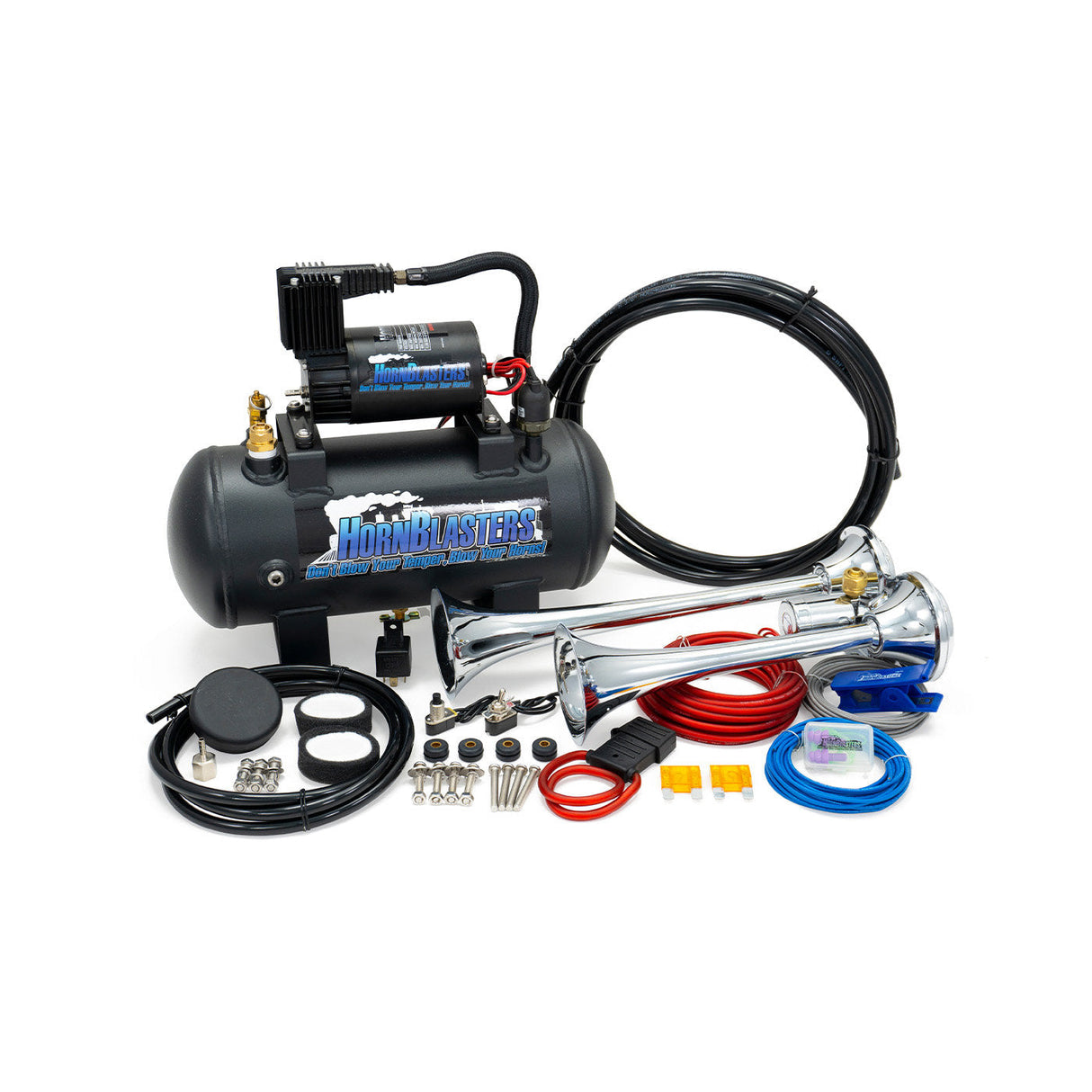 PsychoBlasters 127H Air Horn Kit HornBlasters