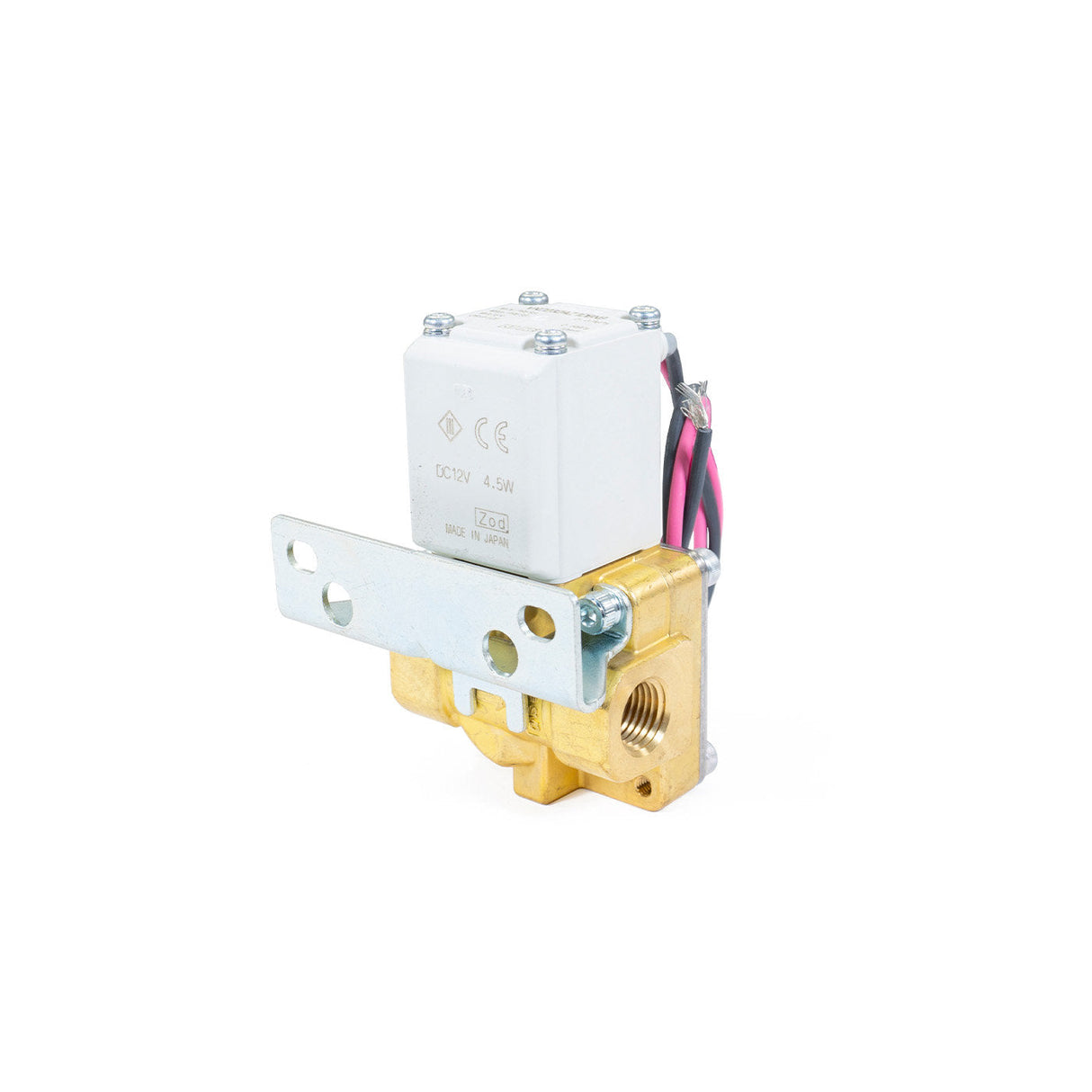 SMC Brass 1/4" Electric Air Valve SMC