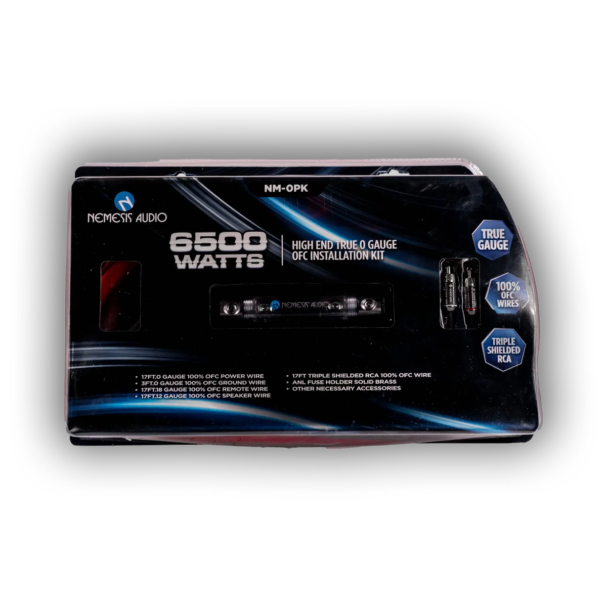Nemesis Audio NM-0PK 100% OFC 0G Amp Kit