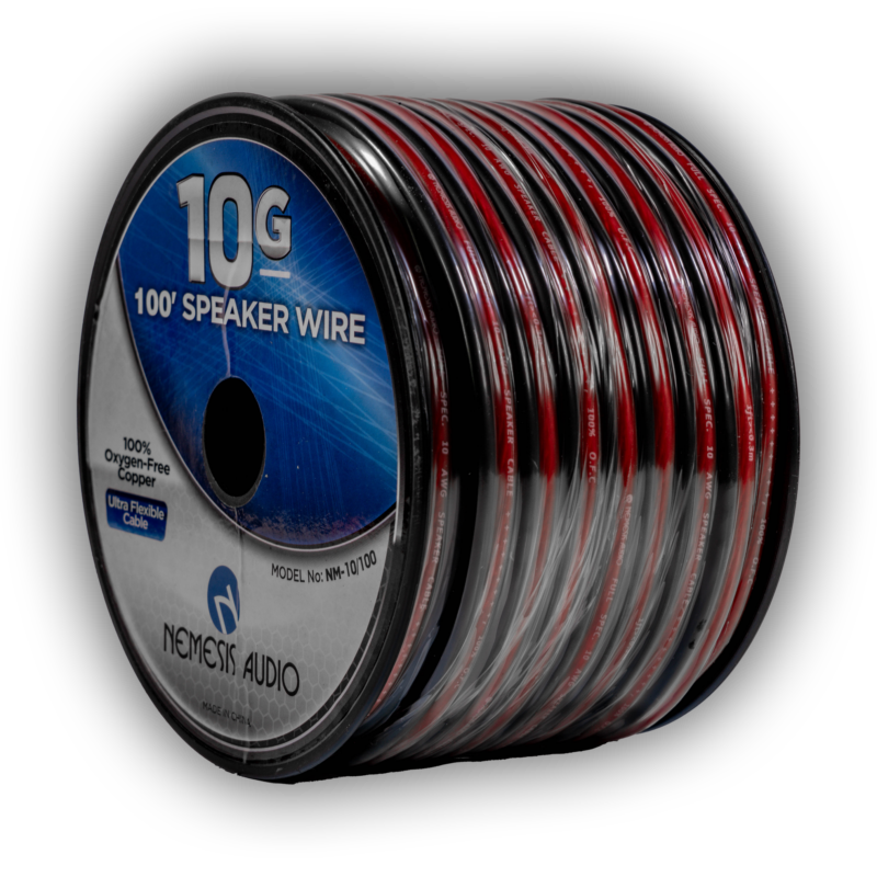 Nemesis Audio NM-10/100 10 Gauge Copper Speaker Wire - 100 Ft