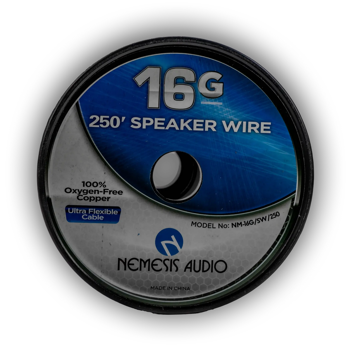 Nemesis Audio NM-16G/SW/250 16 Gauge Copper Speaker Wire - 250 Ft 1