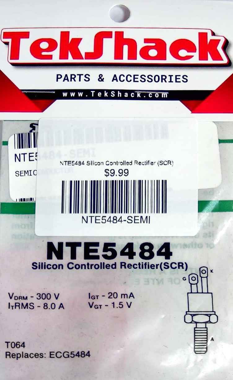 NTE5484 Silicon Controlled Rectifier (SCR) NTE