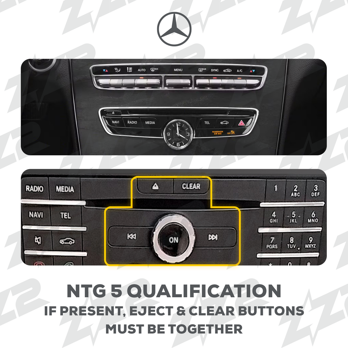 12.3” DIZZPLAY for MB GLE/GLS Class (W166) 2016-2019 equipped with the NTG5 - UHD. ZZ2