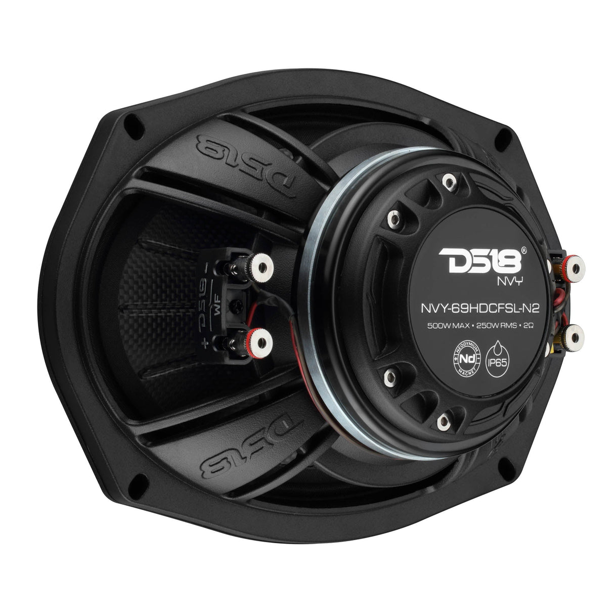 6x9” Slim Hybrid Loudspeakers with Compression Driver, Carbon Fiber Cone and Neodymium Magnet | 250W RMS 2-Ohm